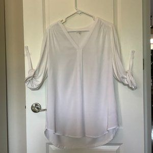 White summer blouse